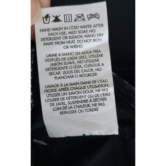 NWT Ladies TYR Durafast Lite Bk/Gray Emerald Lake 2in1 Tankini Top UPF 50+Size S - Picture 8 of 13